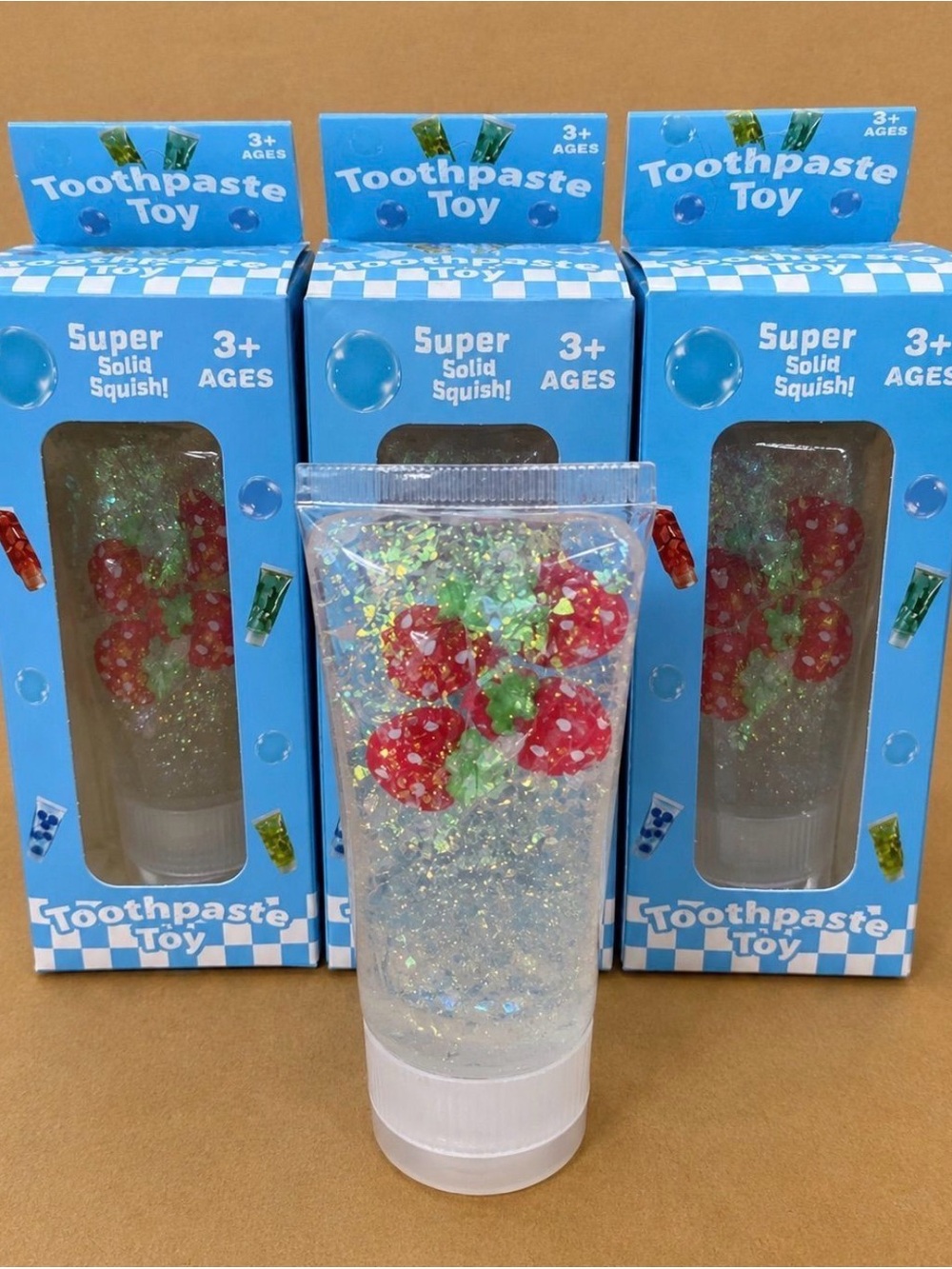 Viral Toothpaste Tube Squish Toy